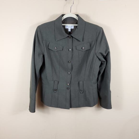 Conrad C Green Military Jacket Size 12 - Picture 1 of 11
